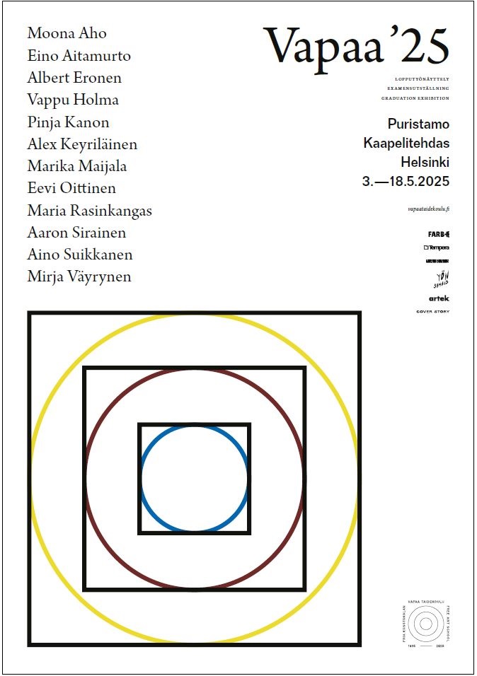 vapaa25 juliste