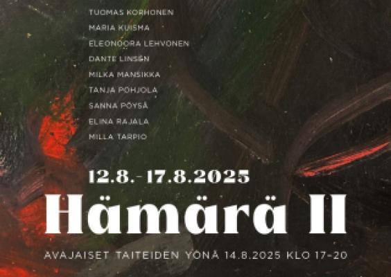 Hämärä II juliste