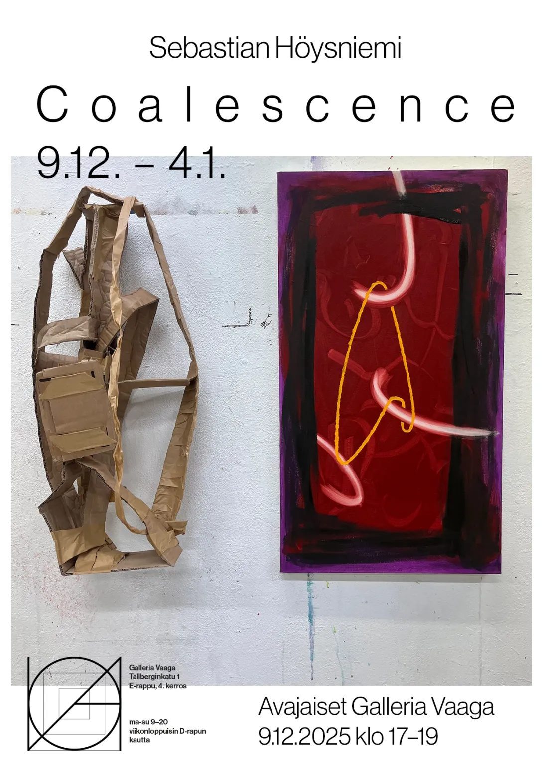 Galleria Vaaga taidenäyttely