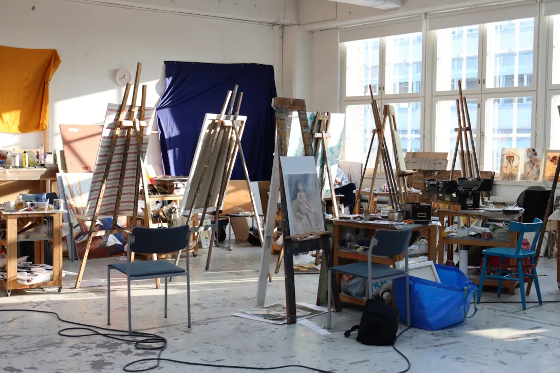 Avoimet taidekurssit 2026, öljyvärimaalaus.